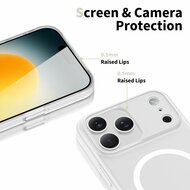 TechProtection MagSlim MagSafe iPhone 17 Pro Max hoesje transparant