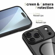 TechProtection Hybrid MagSafe iPhone 17 Pro hoesje zwart