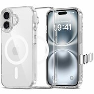TechProtection MagSafe CC iPhone 16 hoesje transparant