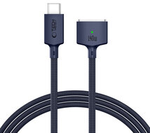 TechProtection UltraBoost MagSafe 3 MacBook kabel 200 cm blauw