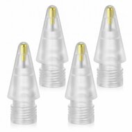 TechProtection Pencil Tips voor Apple Pencil 4 pack transparant