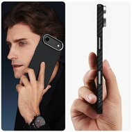 TechProtection Carbon MagSafe iPhone Air hoesje zwart