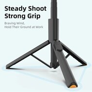 TechProtection Bluetooth Selfie stick / Tripod beige
