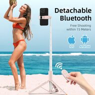 TechProtection Bluetooth Selfie stick / Tripod roze
