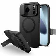 TechProtection Kevlar Aura MagSafe iPhone 17 Pro hoesje zwart