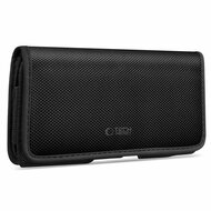 TechProtection universele 5,8 tot 6,9 inch horizontale holster met riemclip zwart