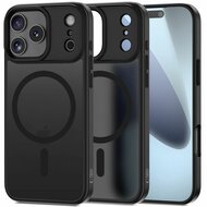 TechProtection Hybrid MagSafe iPhone 17 Pro Max hoesje zwart
