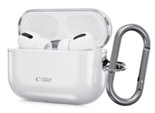 TechProtection Silicone AirPods Pro 3 hoesje transparant