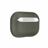 TechProtection Leather AirPods Pro 3 hoesje groen