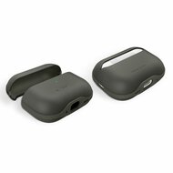TechProtection Leather AirPods Pro 3 hoesje groen