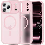 TechProtection Hybrid MagSafe iPhone 17 Pro Max hoesje mat roze