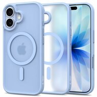 TechProtection MagSafe iPhone 17 hoesje mat blauw