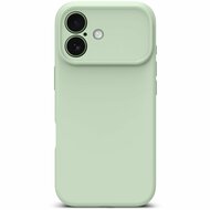 TechProtection Silicone MagSafe iPhone 17 hoesje sage groen