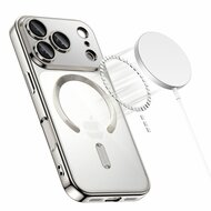 TechProtection MagFlex iPhone 17 Pro Max hoesje zilver