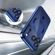 TechProtection MagFlex iPhone 17 Pro hoesje blauw
