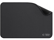 TechProtection universele muismat 35 x 25 cm zwart