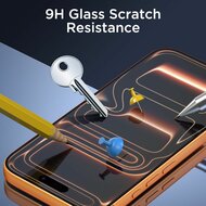 TechProtection iPhone 17e / iPhone 16e glazen screenprotector 10 stuks