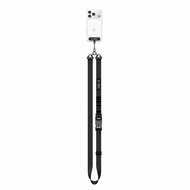 TechProtection Crossbody draagkoord voor elke telefoon zwart