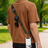TechProtection Crossbody draagkoord voor elke telefoon groen