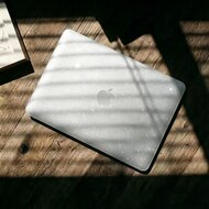 TechProtection Smart MacBook Neo 13 inch hardshell glitter