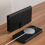 TechProtection MagSafe Wallet iPhone 17e / 16e hoesje zwart