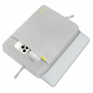 TechProtection Defender MacBook 15 / 16 inch sleeve grijs