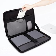 TechProtection Kevlar MacBook 15 / 16 inch sleeve zwart