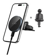 TechProtection Seno MagSafe zuignap autohouder en oplader