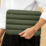 TechProtection Fluffy MacBook 13 / 14 inch sleeve groen