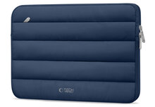 TechProtection Fluffy MacBook 13 / 14 inch sleeve blauw