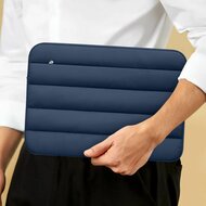 TechProtection Fluffy MacBook 13 / 14 inch sleeve blauw