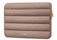 TechProtection Fluffy MacBook 13 / 14 inch sleeve walnut