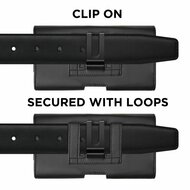 TechProtection universele 5,8 tot 6,9 inch horziontale holster met riemclip