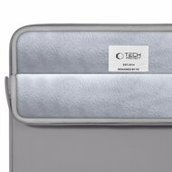 TechProtection Zipper MacBook 15 / 16 sleeve grijs