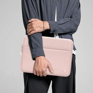 TechProtection Zipper MacBook 15 / 16 sleeve roze