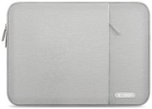 TechProtection Nylon MacBook 15 / 16 inch sleeve grijs