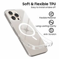 TechProtection Flex MagSafe iPhone 16 Pro Max hoesje transparant