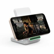 TechProtection Classic stand draadloze oplader wit