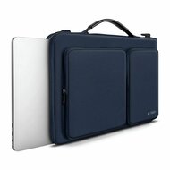 TechProtection Defender MacBook 15 / 16 inch sleeve laptop tas navy
