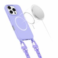 TechProtection iPhone 16 Pro Max hoesje met koord lavender