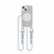 Tech Protection MagSafe iPhone 13 mini hoesje met koord grijs
