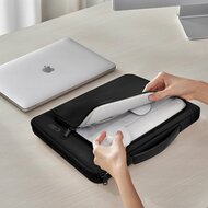 TechProtection Baja MacBook 15 / 16 inch laptoptas zwart
