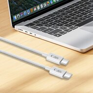 TechProtection Boost USB-C naar USB-C&nbsp;kabel 100 cm wit