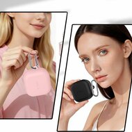 TechProtection Silicone Galaxy Buds 4 / Galaxy Buds 4 Pro hoesje roze