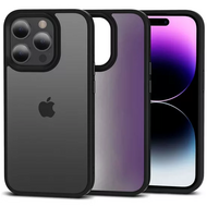 Tech Protection Hybrid iPhone 15 hoesje mat zwart