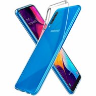 Spigen Liquid Crystal Galaxy A50 hoesje Doorzichtig