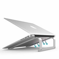 TechProtection Alustand 2 universele laptop standaard Zilver