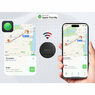 MiLi LiTag wasserdichter Bluetooth-Tracker &bdquo;Find My&ldquo;-Netzwerk, 2er-Pack