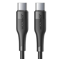 JoyRoom Flow USB-C naar USB-C kabel 1,2 meter Zwart