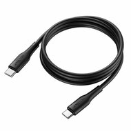 JoyRoom Flow USB-C naar USB-C kabel 1,2 meter Zwart